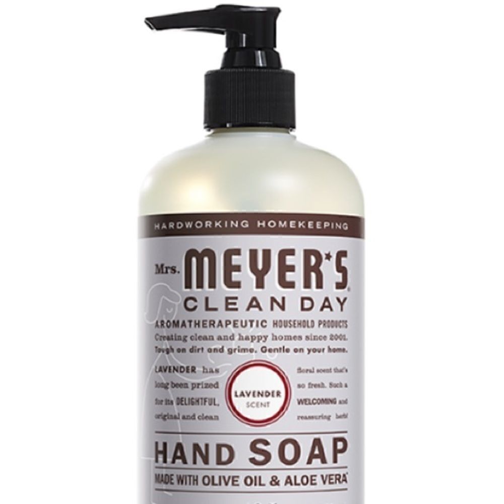 2 included Mrs Meyers Aromatherapy Soap